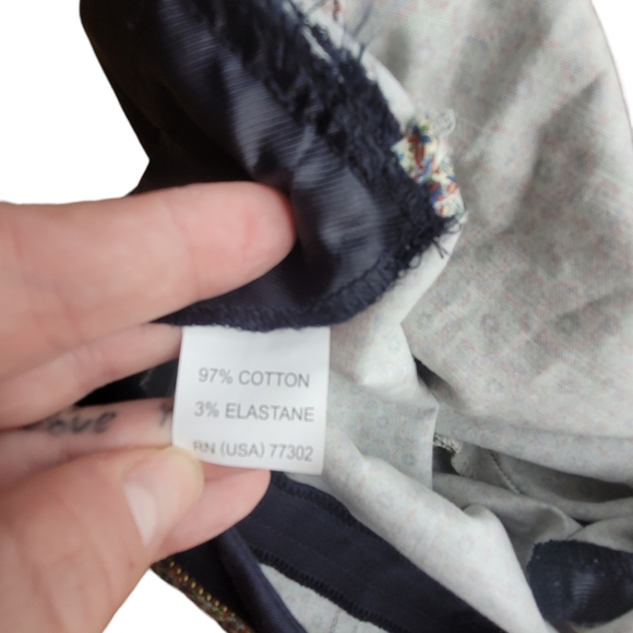 🌟3 For $15 SALE🌟 ZARA Basic High Waisted Ombre Multicolor Cropped Pants - Picture 5 of 8